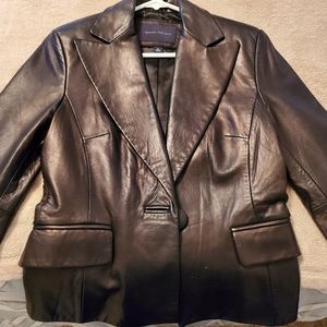 Beautiful leather blazer/jacket